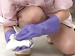 cleaning lady yuu kawakami obtains fingered baths bondage fisting